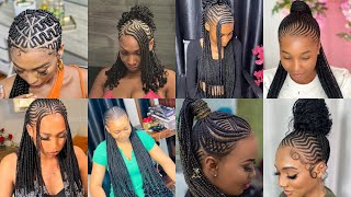 ✨ 2026 Ghana Weaving Hairstyles for Black Women | Stunning & Trendy Braided Looks ✨ screenshot 5