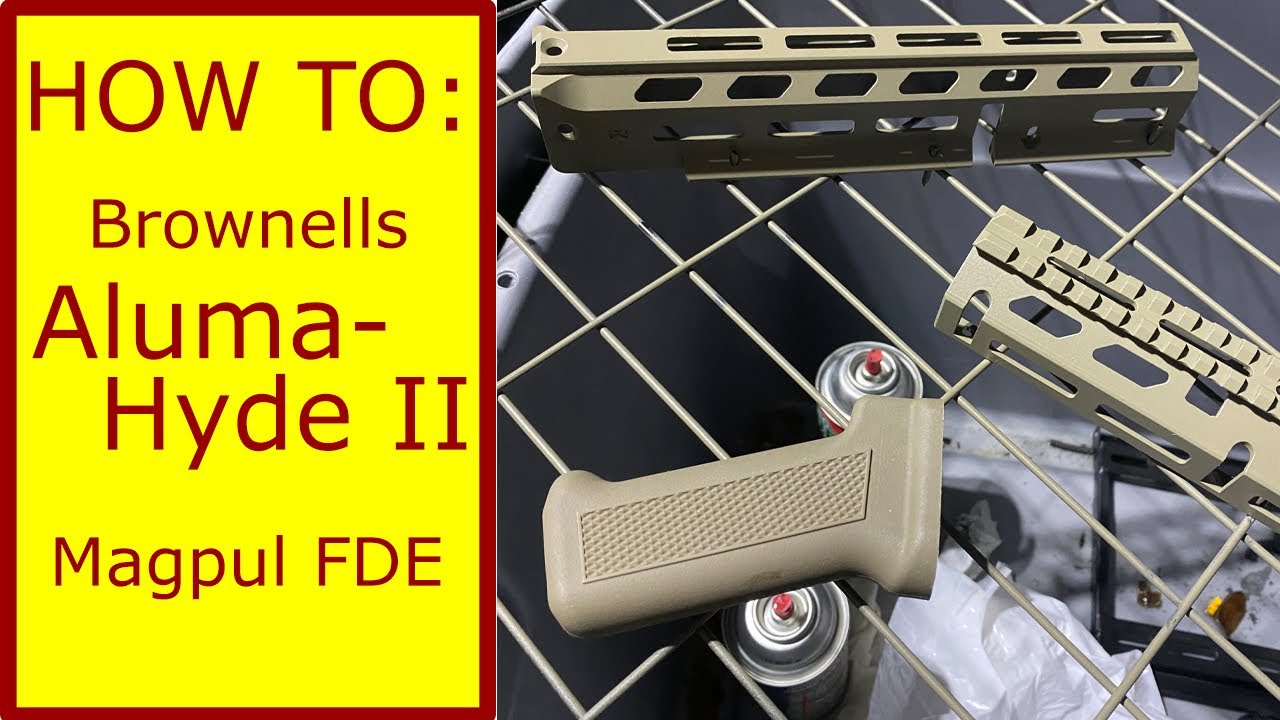 HOW TO Brownells ALUMAHYDE II Magpul FDE YouTube