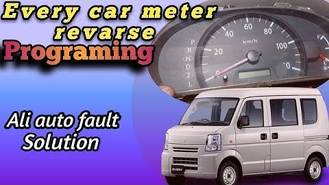Every meter reverse programing || How to every meter rverse || Ali auto fault solution