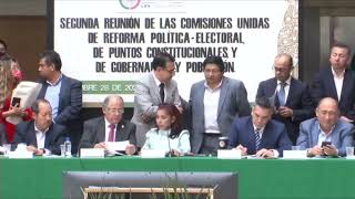 Comisiones en San Lázaro aprueban reforma electoral; pasa al pleno