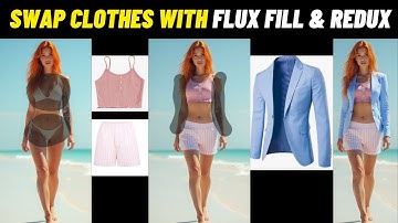 Try On Haul AI Video by FLUX1 Fill & Redux & Framepack on ComfyUI