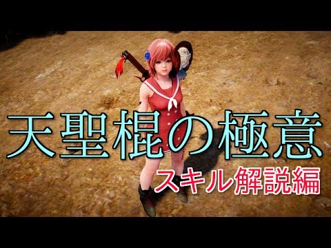 黒い砂漠 リトルサマナー 天聖棍 スキル解説 解説動画 Youtube