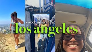 LA diaries | hiking runyon canyon, new piercings, pool party + more!