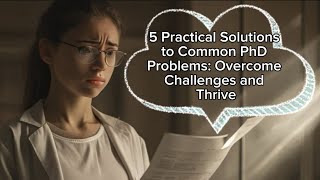 5 Practical Solutions to Common PhD Problems: Overcome Challenges and Thrive