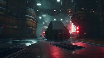 SCi Fi Environment Industrial Lab UE4
