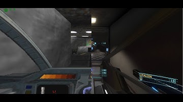 Descent level 1 Lunar Outpost in Overload