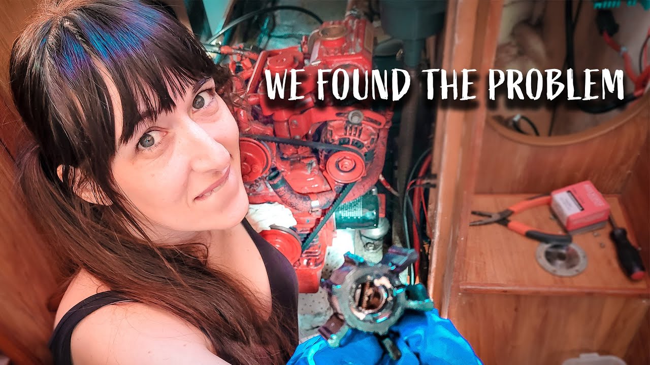 Servicing our engine for the FIRST TIME – WE FOUND THE (obvious) PROBLEM!! | Chasing Currents EP 43