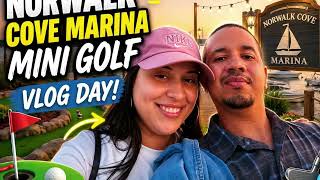 Our norwalk cove marina mini golf adventure 🙂
