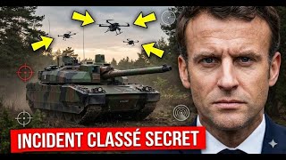 ⚠️URGENT Char Leclerc Français SURPRIS par Drones Inconnus Près de la Frontière Est