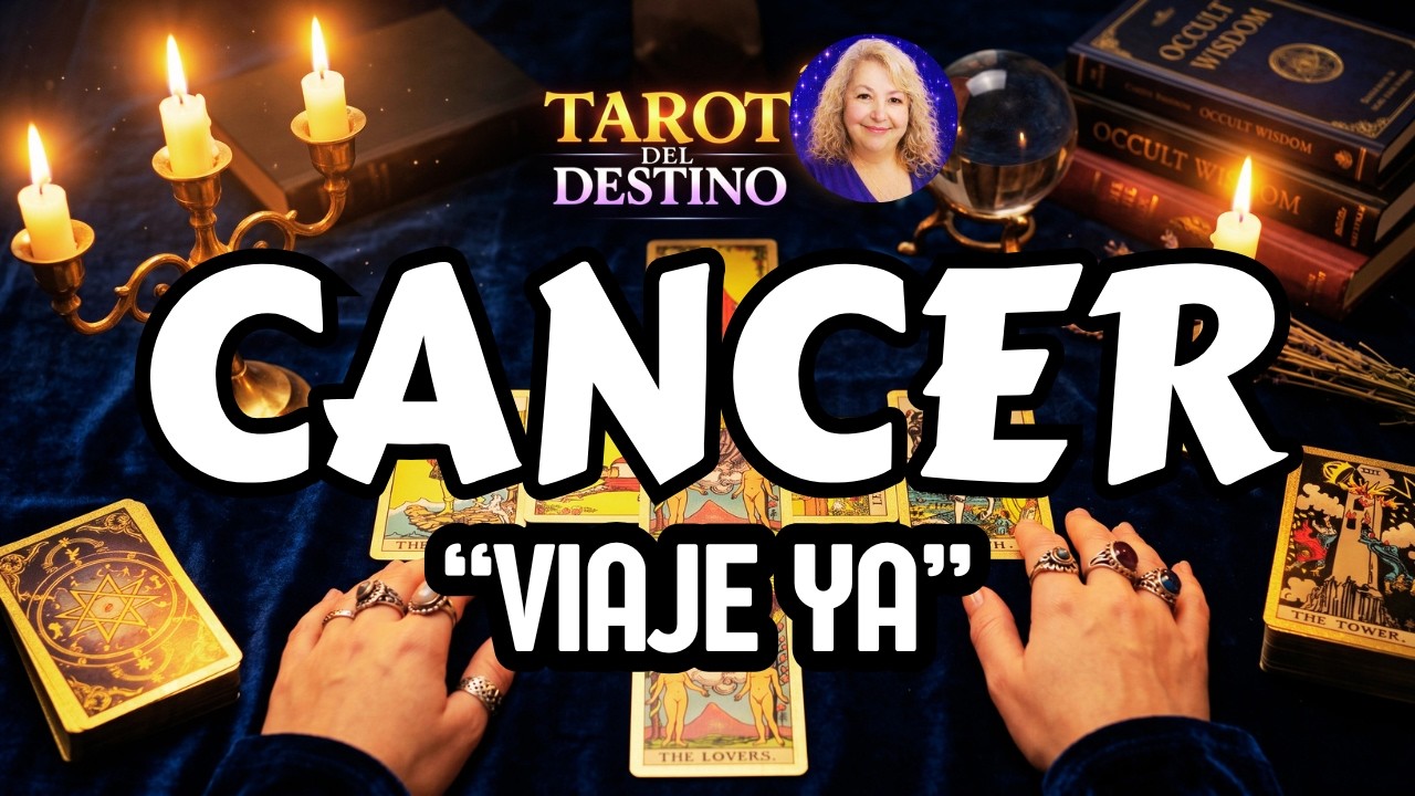 CÁNCER ♋ NUEVOS COMIENZOS… Y ESTE VIAJE CAMBIA TODO | Tarot del Destino ...