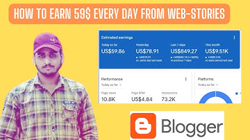 How to make google web stories in blogger #webstories #blogger