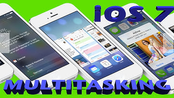 iOS 7 Multitasking REVIEW DEMO Walkthrough | Interactive video