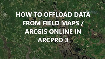 NAI GIS - How to offload data from ArcGIS Online in ESRI ArcGIS Pro 3