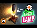 🔴 🌟VERY NICE!! 🌟🔴 EPOXY Resin and Wood NIGHT LAMP 😮 Resin Art 💡