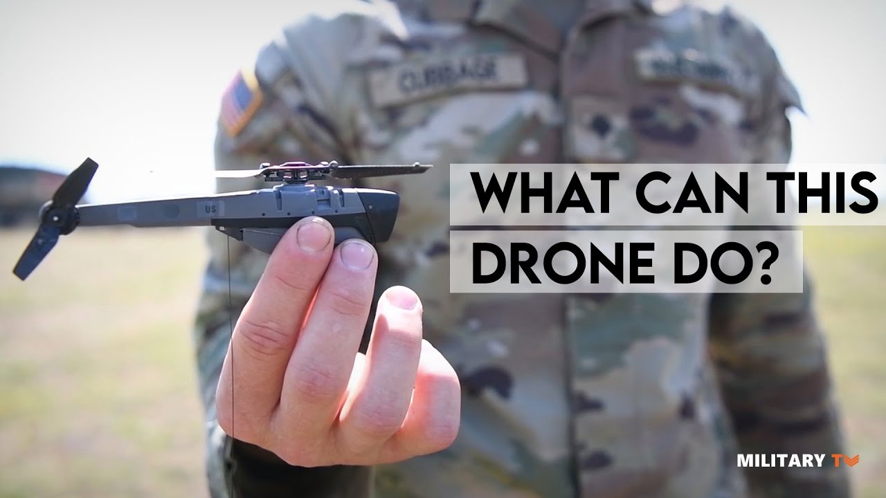 What can Black Hornet drone do? - YouTube