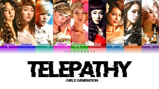 Girls’ Generation (소녀시대) – Telepathy (텔레파시) (Lyrics)