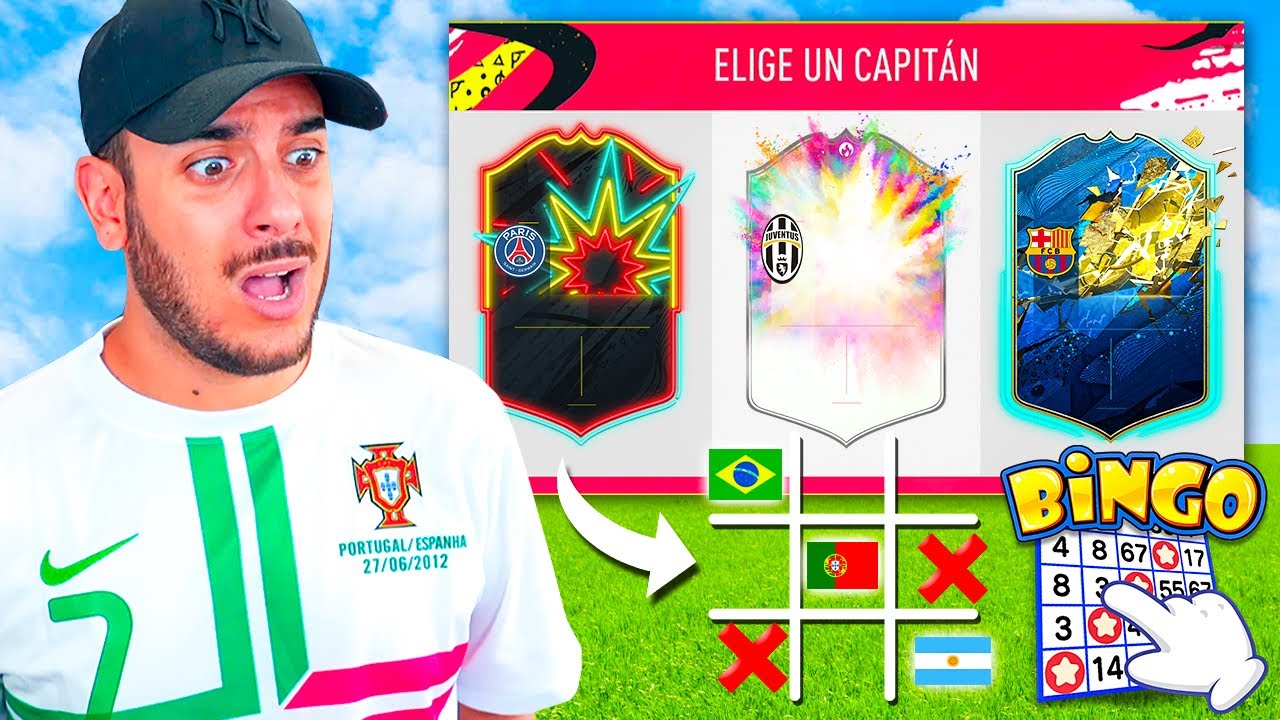 RETRO FUT DRAFT BINGO solo MIRANDO EL ESCUDO!