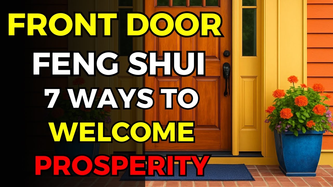 Front Door Feng Shui 7 Ways to Welcome Prosperity and Positive Energy| Feng Shui