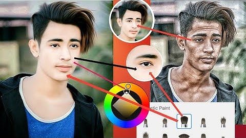 Face Ko Smooth Aur Gora Kaise Kare 2023 Trick || Autodesk Sketchbook Editing || Face Smooth Editing