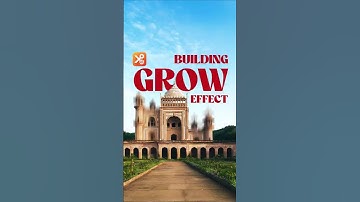 🪄🏢Magic Building Grow Effect: Step-by-Step Tutorial in YouCut ✨