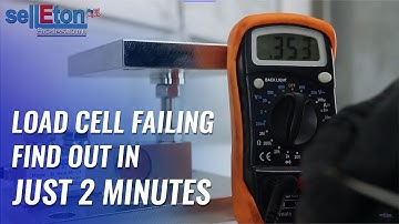 how to tell if a load cell is good or bad ?  Selleton scales explains in 2 mins!