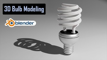 Energy saving light bulb modeling | Blender 3.0