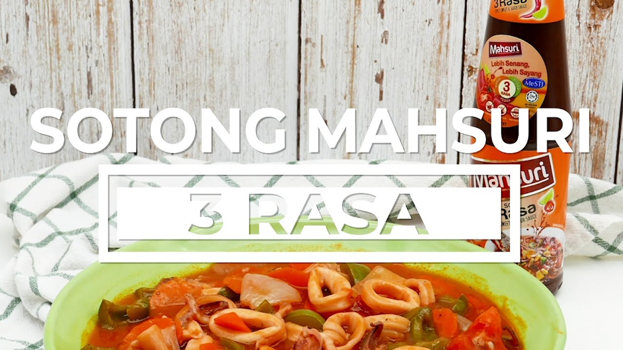 Sotong Mahsuri 3 Rasa Youtube