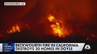 Record-breaking heat wave fuels massive wildfires in the West