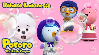 Lagu Anak Anak | 🍒 Bubble Bubble, Boggle Boggle🍒 | Bahasa Indonesia | Pororo Si Penguin Kencil