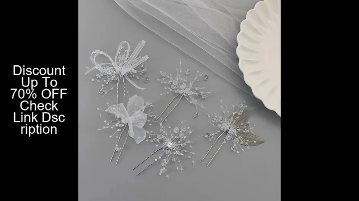 Fashion Crystal Wedding Hairpin Hair Accessories U-shaped Hairpins Bridal Hair Jewelry Rhinestone Wo