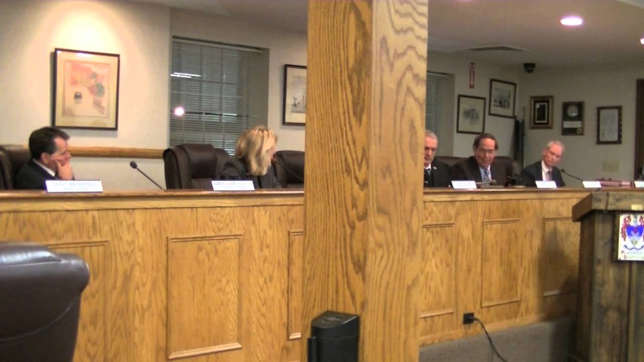 Pequannock Township Council Meeting 20140107 YouTube