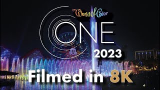 "World of Color - ONE" 2023︱Filmed in 8K