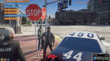 Legal Protest Gets Shuts Down - AnthonyZ || GTA 5 RP NoPixel