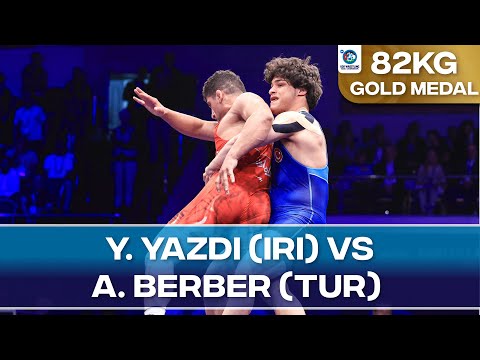 Yasin Ali YAZDI (IRI) vs. Alperen BERBER (TUR) | U20 World Championships 2023 | Gold Medal | GR 82Kg