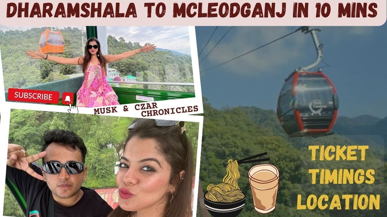 Dharamshala Skyway | Ropeway | Travel Dharamshala to McLeodganj in just 10 minutes | Cable car 