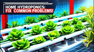 Top 5 Challenges in Home Hydroponic Farming and How to Fix Them!
