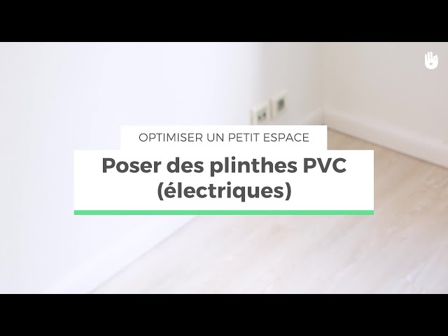 Comment poser une plinthe électrique clipsable 