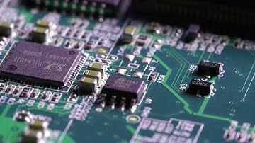 Printed circuit board video background