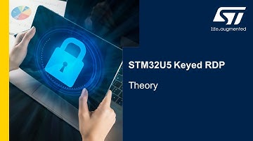 STM32U5 Keyed RDP  - 1 Theory