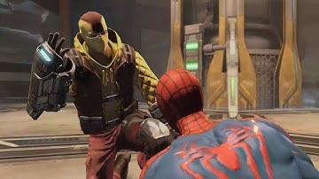 The Amazing Spider Man 2 Walkthrough Gameplay Part 2 - Shocker Boss Fight ( PC )