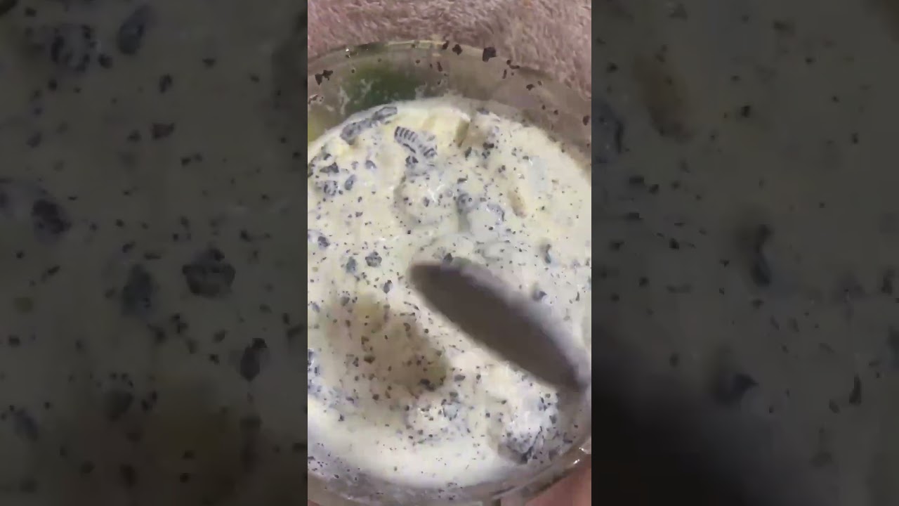 diy oreo flurry #yummy#icecream#viralshort