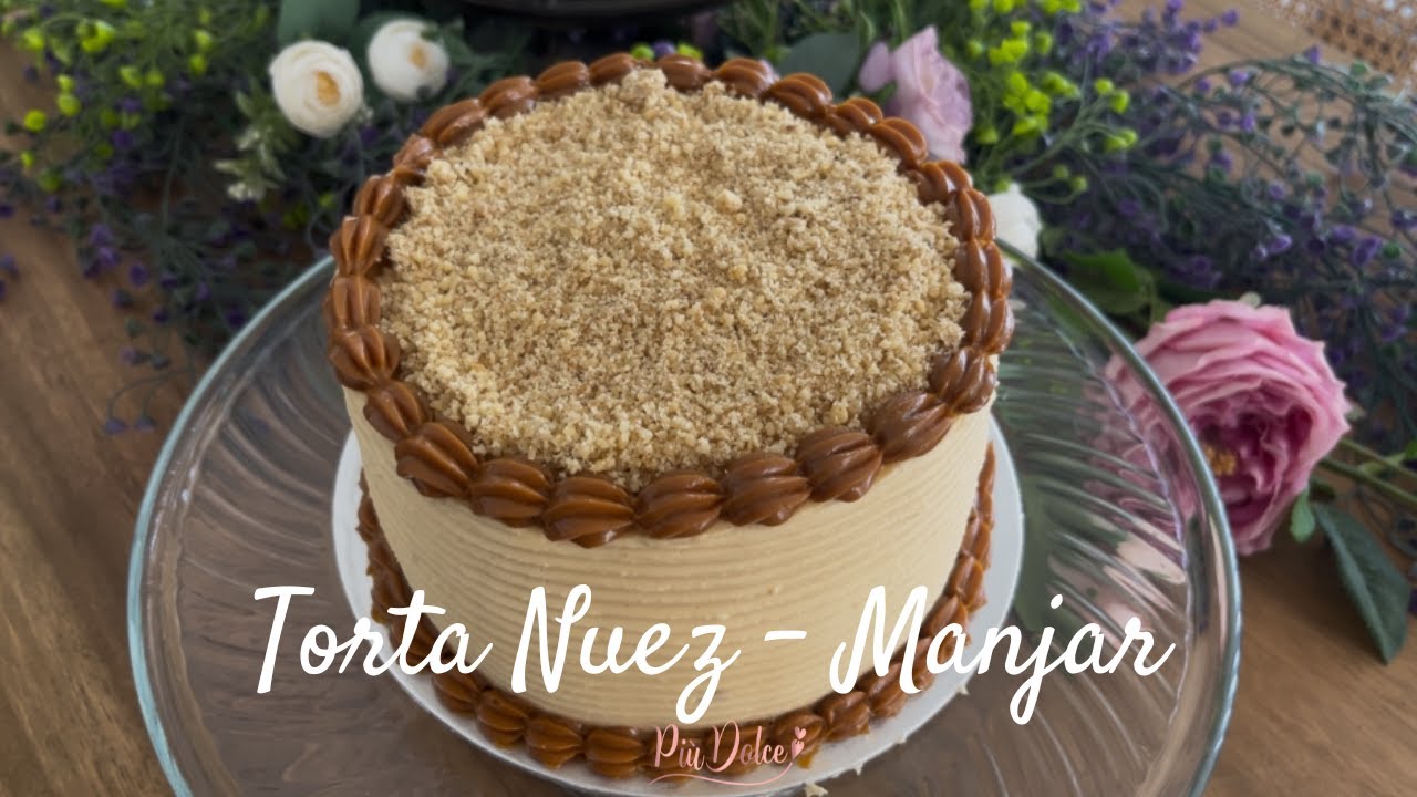 La Torta de Nuez y Manjar MÁS DELICIOSA 😍 ¡Te va a Encantar! l Più Dolce