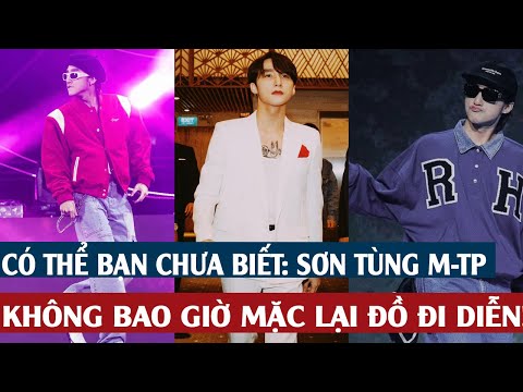 Video Có thể bạn chưa biết: Sơn Tùng M-TP không bao giờ mặc... - youtube