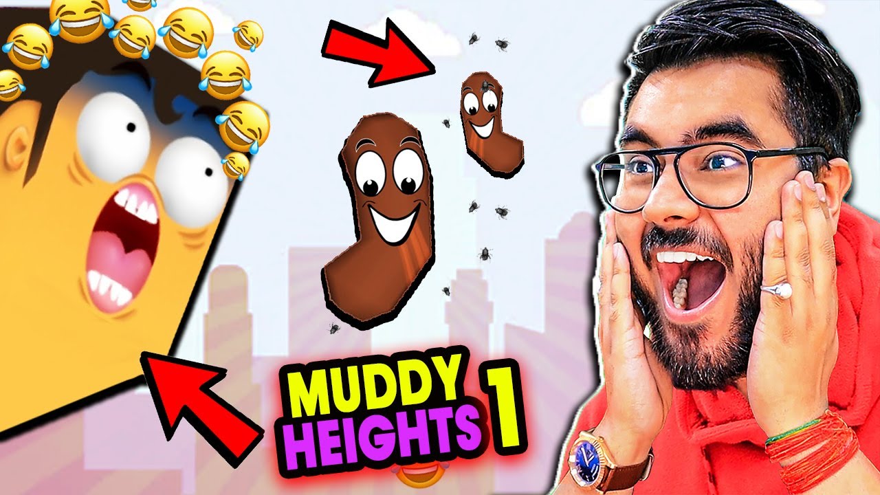 🤣 POOPING SIMULATOR 💩 | Muddy Heights 🤣 | Hitesh KS