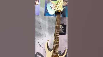 Korn Ibanez Guitars here at NAMM!