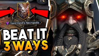 BEAT THE SAND DEVIL - 3 Ways!!! | Raid: Shadow Legends
