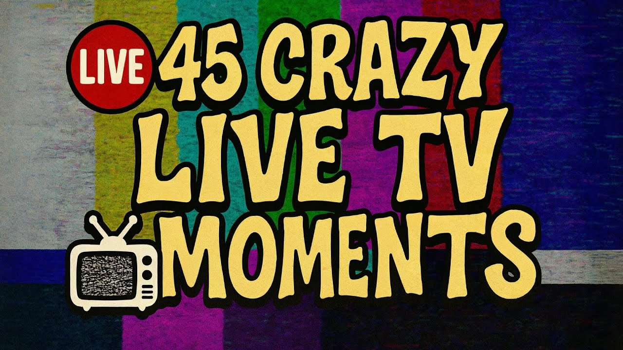 45 Craziest Things That Happened During Live TV YouTube