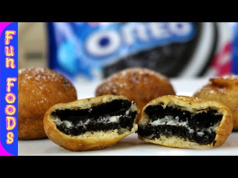 Deep Fried Oreo's | How to Deep Fry Oreo Cookies