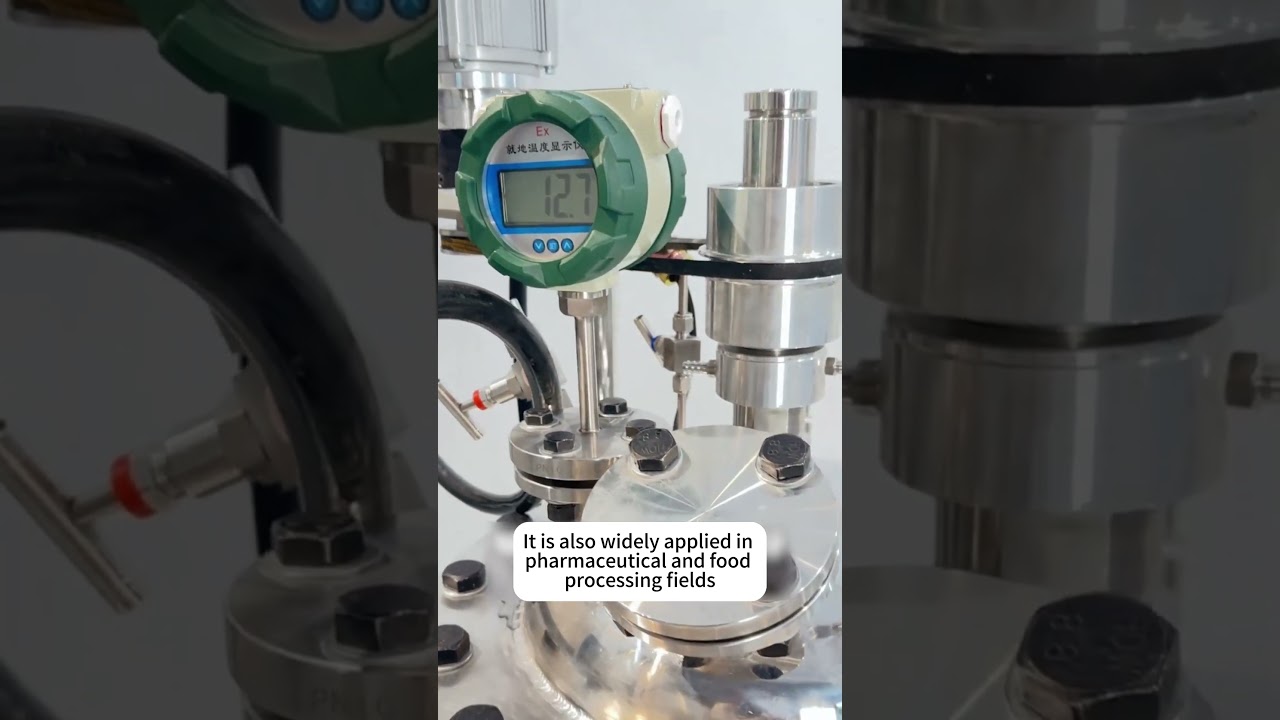 Our double-layer stainless steel reactor is designed for performance and safety.