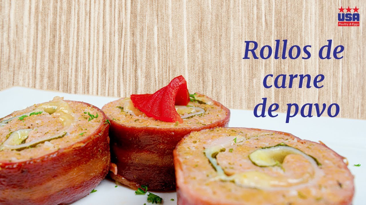 Rollo De Carne Molida De Pavo Cocinando Con Pavo Youtube